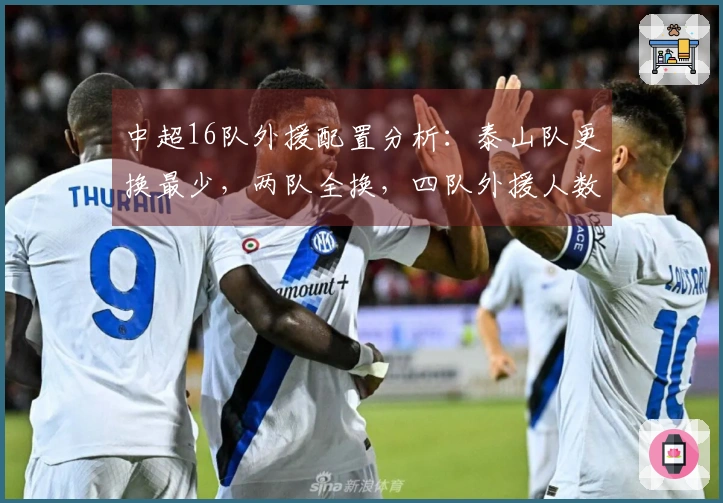 中超16队外援配置分析：泰山队更换最少，两队全换，四队外援人数达6人